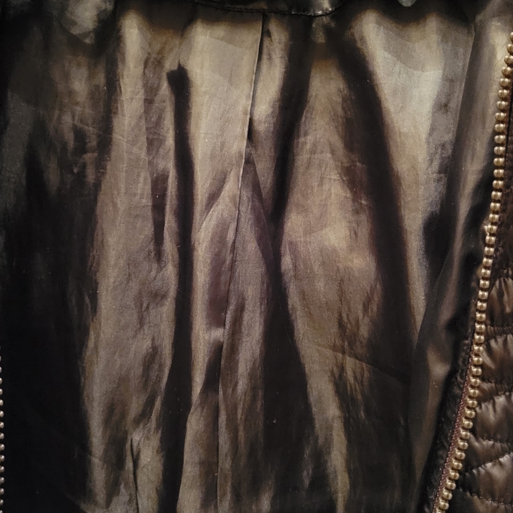 Chico's Black Quilted Jacket - Picture 7 of 16
